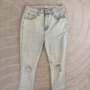 Sene x Emma Busted Knee Skinnies